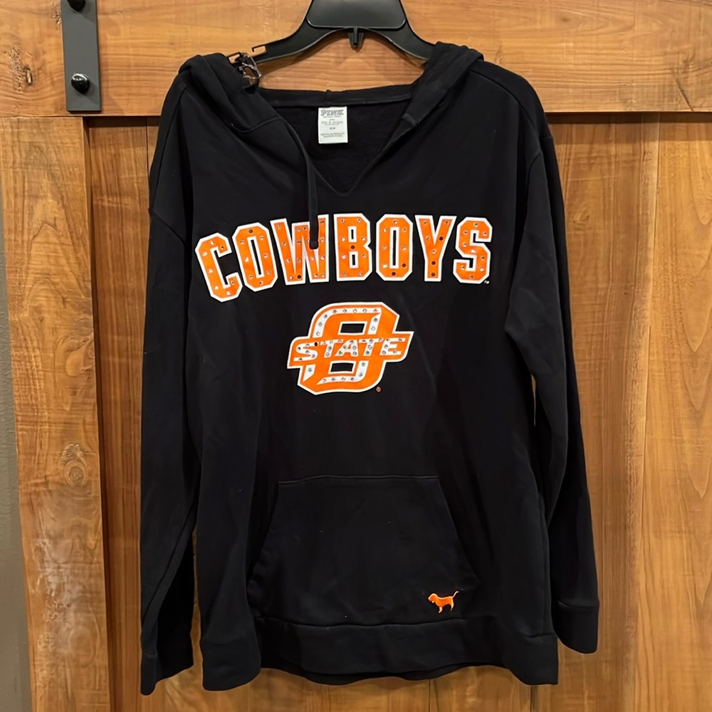 Vintage black Oklahoma State Cowboys hoodie Victoria’s Secret hoodie, size med